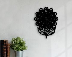 BK Gift Dekoratif 45cm Ahşap Duvar Saati-107