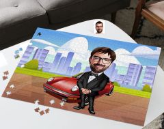 BK Gift Kişiye Özel Baba Tasarımlı 1000 Parça Profesyonel Puzzle-9, 1000 Puzzle, Arkadaşa Hediye