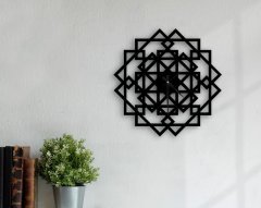 BK Gift Dekoratif 45cm Ahşap Duvar Saati-105