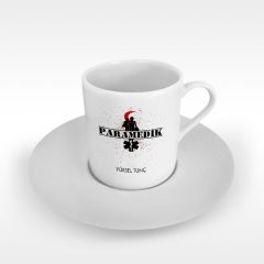 Kişiye Özel Mesleki Paramedik Türk Kahvesi Fincanı - 2