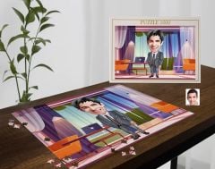 BK Gift Kişiye Özel Baba Tasarımlı 1000 Parça Profesyonel Puzzle-7, 1000 Puzzle, Arkadaşa Hediye
