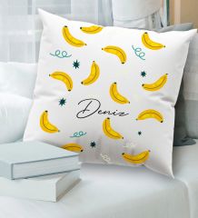 BK Gift Kişiye Özel İsimli Beyaz Kırlent Yastık, Ev Hediyesi, Ev Dekorasyonu, Dekoratif Hediye-15