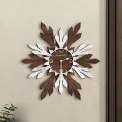 BK Gift Kişiye Özel İsimli Dekoratif 45cm Ahşap Duvar Saati-20 , Ev hediyesi , Arkadaşa Hediye , Sevgiliye Hediye
