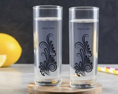 Kişiye Özel Renkli Baskılı İsimli İkili Vodka Bardağı-120