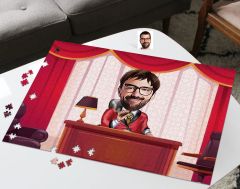 BK Gift Kişiye Özel Baba Tasarımlı 1000 Parça Profesyonel Puzzle-4, 1000 Puzzle, Arkadaşa Hediye