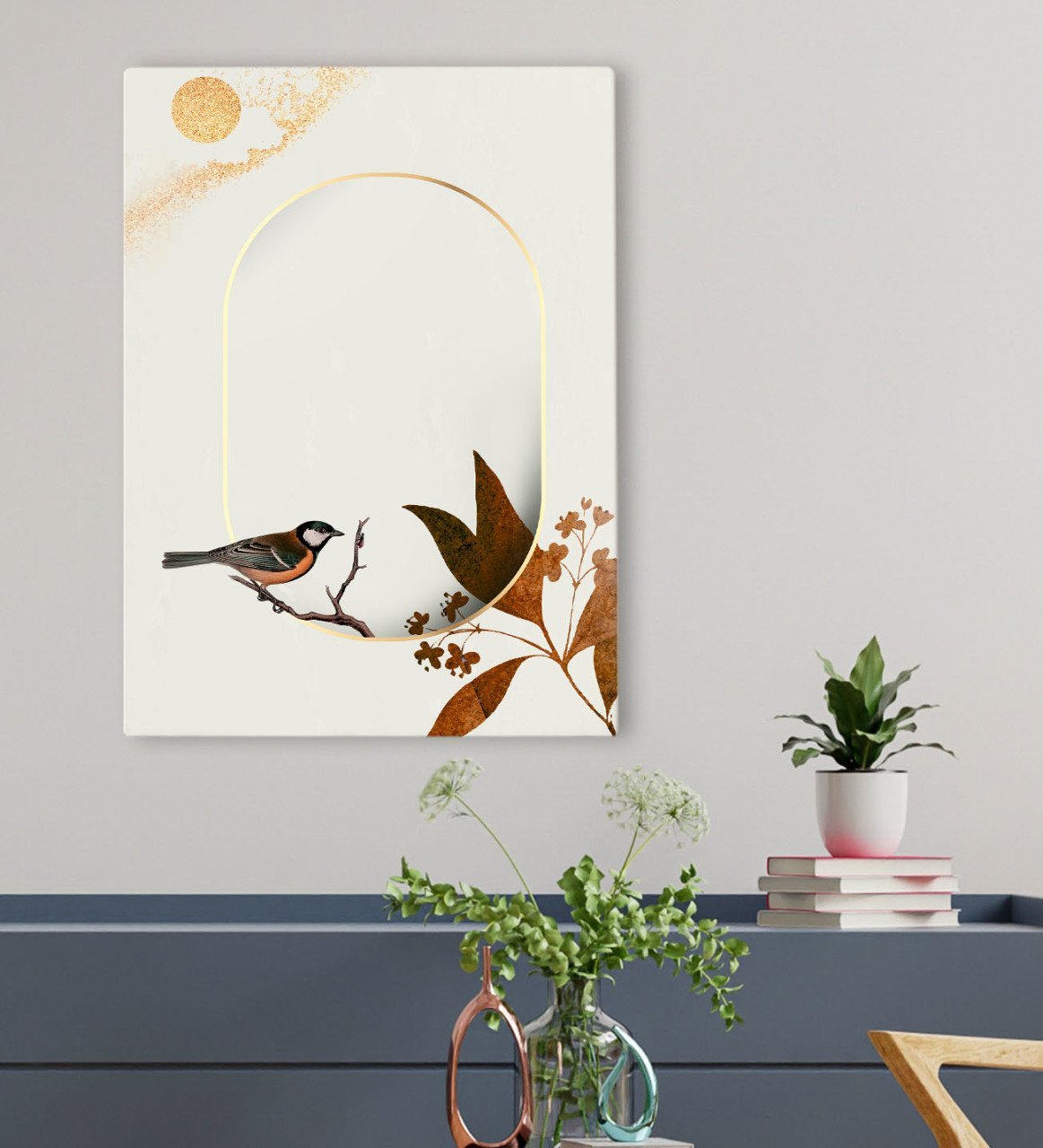 BK Gift Otel Odası Konseptli Kanvas Tablo 50x70cm-126