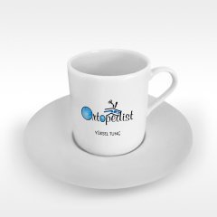 Kişiye Özel Mesleki Ortopedist Türk Kahvesi Fincanı - 1