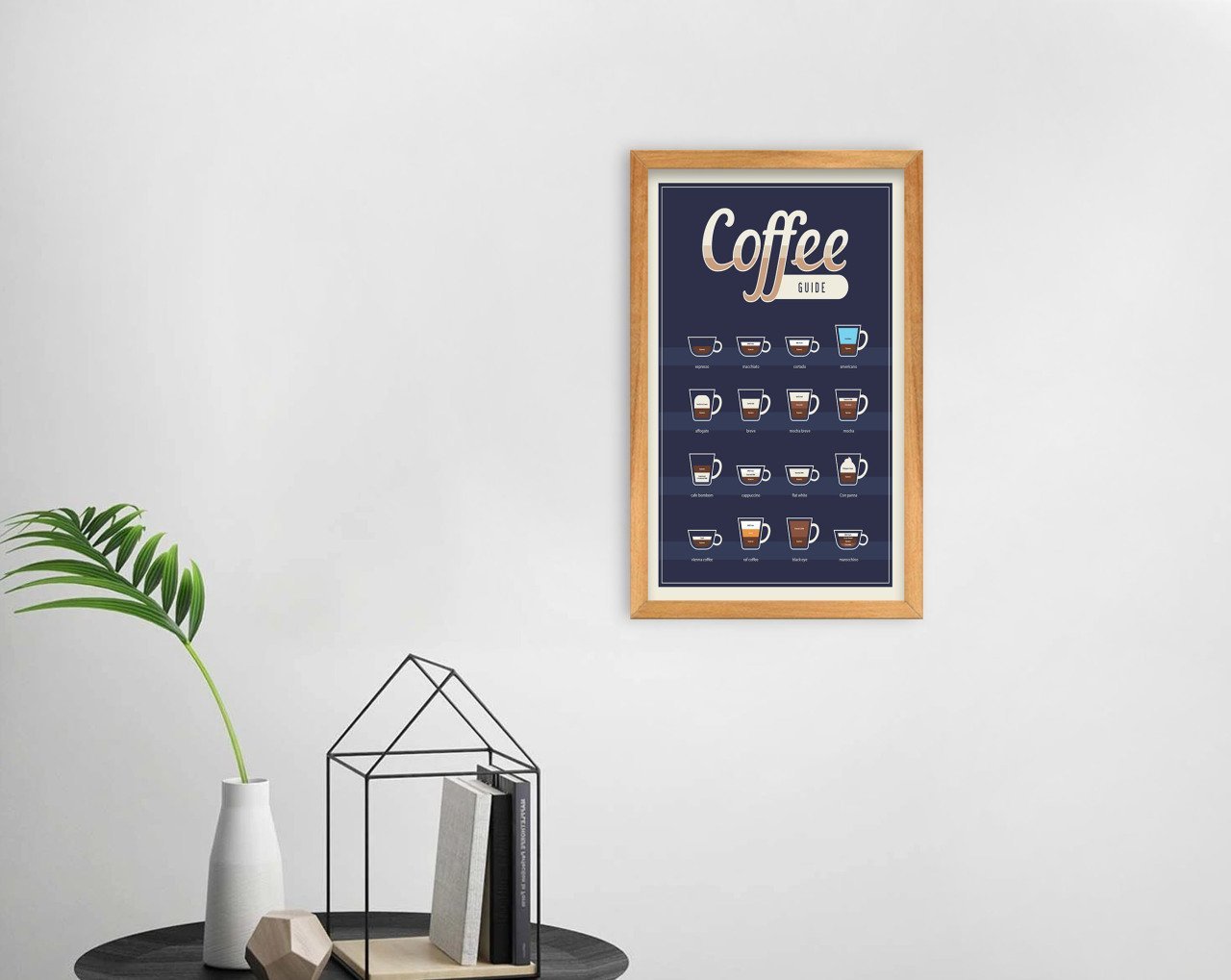 BK Home Coffee Tasarımlı Dekoratif Retro Ahşap Tablo-24