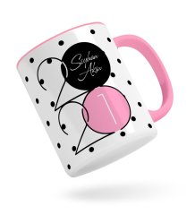 BK Gift Kişiye Özel 2023 Mutlu Yıllar Pembe Kupa Bardak-3
