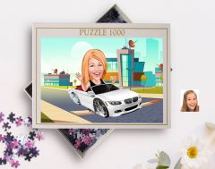 BK Gift Kişiye Özel Anne Tasarımlı 1000 Parça Profesyonel Puzzle-3, 1000 Puzzle, Arkadaşa Hediye