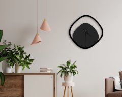 BK Gift Dekoratif 45cm Ahşap Duvar Saati-96