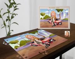 BK Gift Kişiye Özel Anne Tasarımlı 1000 Parça Profesyonel Puzzle-2, 1000 Puzzle, Arkadaşa Hediye