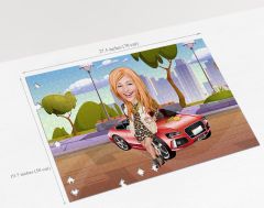 BK Gift Kişiye Özel Anne Tasarımlı 1000 Parça Profesyonel Puzzle-2, 1000 Puzzle, Arkadaşa Hediye