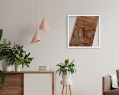 BK Gift Dekoratif 45cm Ahşap Duvar Saati-94