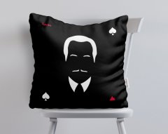 Kişiye Özel Godfather Baba Tasarımlı Beyaz Yastık-14