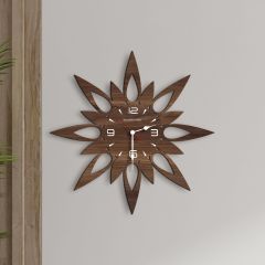 BK Gift Kişiye Özel İsimli Dekoratif 45cm Ahşap Duvar Saati-12 , Ev hediyesi , Arkadaşa Hediye , Sevgiliye Hediye