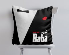 Kişiye Özel Godfather Baba Tasarımlı Beyaz Yastık-11