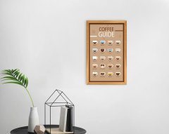 BK Home Coffee Tasarımlı Dekoratif Retro Ahşap Tablo-18