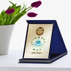 Kişiye Özel Yılın En İyi Çevre Mühendisi Lacivert Plaket Ödülü