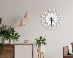 BK Gift Dekoratif 45cm Ahşap Duvar Saati-90