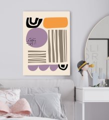 BK Gift Yatak Odası Konseptli Kanvas Tablo 50x70cm-63