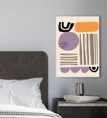 BK Gift Yatak Odası Konseptli Kanvas Tablo 30x50cm-63