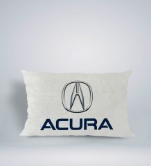 BK Gift Acura Tasarımlı Dikdörtgen Araç Koltuk Yastığı-1