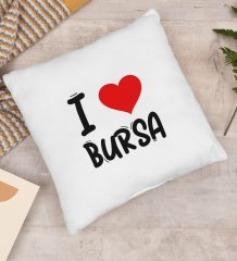 BK Gift I Love Şehir Serisi Yastık - Model 1