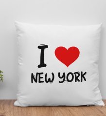 BK Gift I Love Şehir Serisi Yastık - Model 1