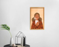 BK Home Coffee Tasarımlı Dekoratif Retro Ahşap Tablo-12