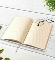 BK Gift Kişiye  Özel İsimli Kırmızı Defter ve Cam Matara Hediye Seti-1, Sevgiliye Hediye, Arkadaşa Hediye, Yeni İş Hediyesi