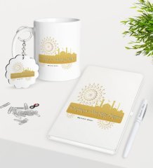 Kişiye Özel Din Kültürü Ve Ahlak Bilgisi Öğretmeni Kupa Anahtarlık Beyaz Defter Kalem Hediye Seti-5