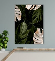 BK Gift Otel Odası Konseptli Kanvas Tablo 70x100cm-120