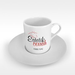 Kişiye Özel Mesleki Estetik Cerrah Türk Kahvesi Fincanı
