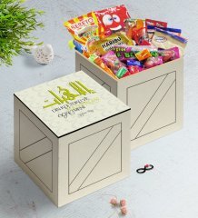 Kişiye Özel Din Kültürü Ve Ahlak Bilgisi Öğretmeni Ahşap Kutuda Nostaljik Lezzetler Hediye Seti-2