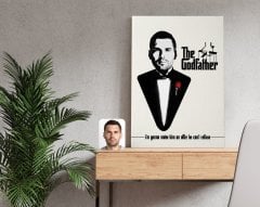 Kişiye Özel Godfather Baba Tasarımlı Kanvas Tablo 50x70cm-3