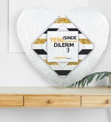 Kişiye Özel Yeni İş Tebrik Sihirli Set 7 (Altın Yaldız)