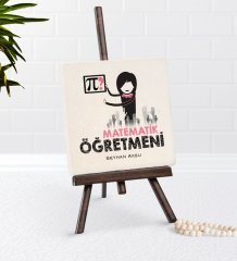 Kişiye Özel Matematik Öğretmeni Şovaleli Doğal Taş-1