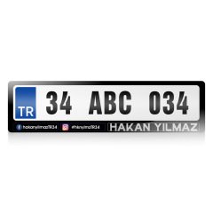 Kişiye Özel Plakalık - 4