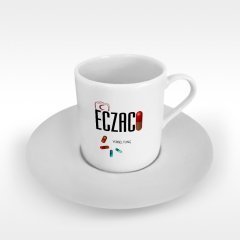 Kişiye Özel Mesleki Eczacı Türk Kahvesi Fincanı - 3