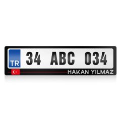 Kişiye Özel Plakalık - 3