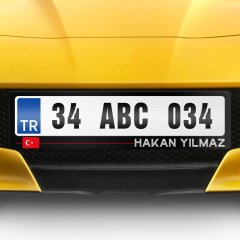 Kişiye Özel Plakalık - 3