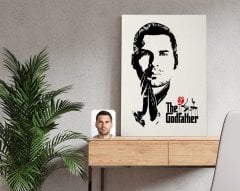 Kişiye Özel Godfather Baba Tasarımlı Kanvas Tablo 50x70cm-1