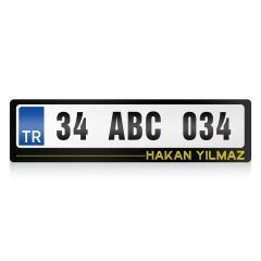 Kişiye Özel Plakalık - 2