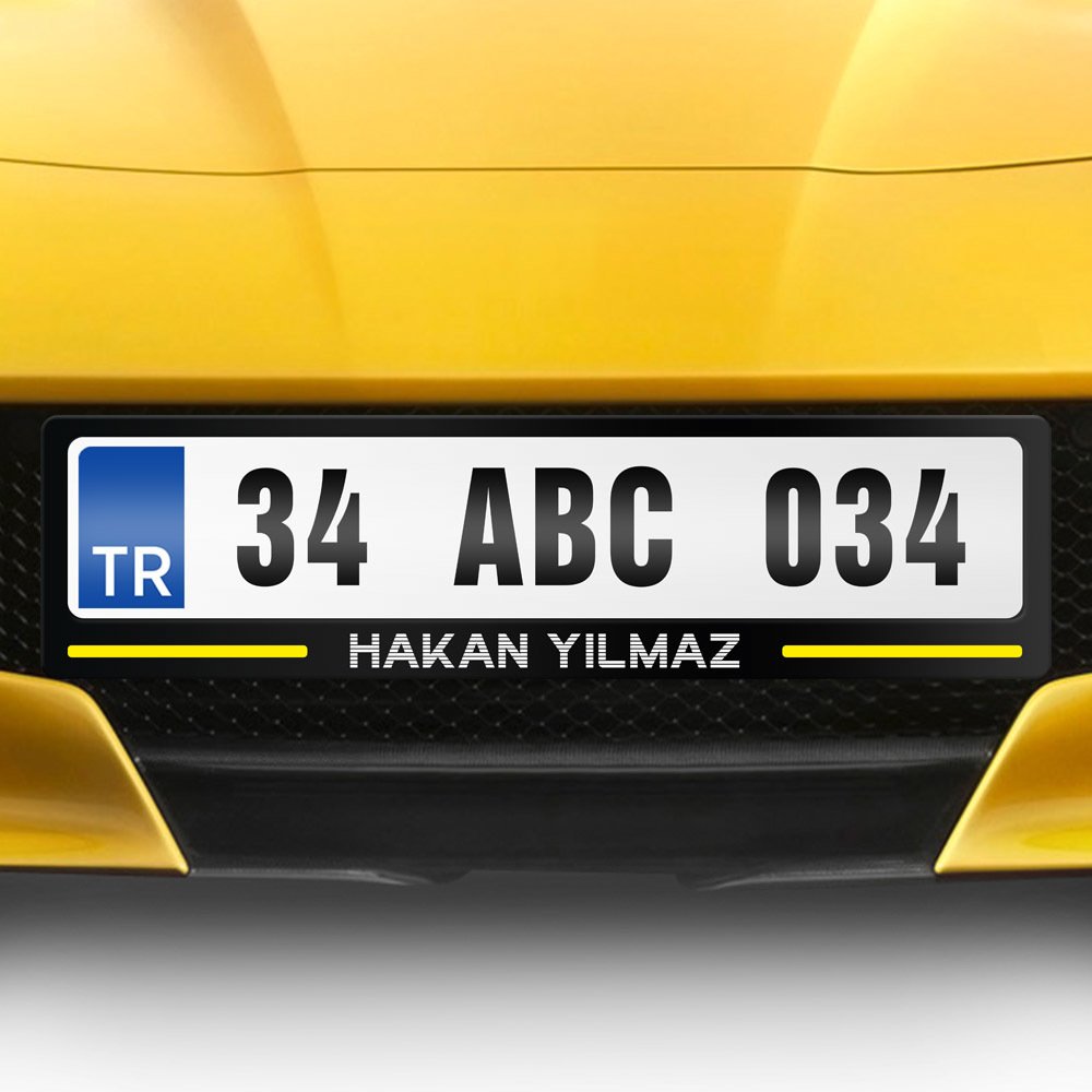 Kişiye Özel Plakalık - 1