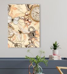 BK Gift Otel Odası Konseptli Kanvas Tablo 50x70cm-116