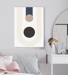 BK Gift Yatak Odası Konseptli Kanvas Tablo 50x70cm-56