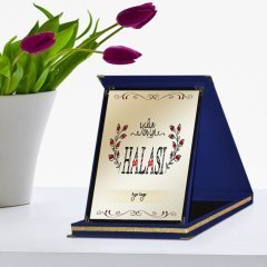 Kişiye Özel Yılın En İyi Halası Lacivert Plaket Ödülü