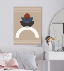BK Gift Yatak Odası Konseptli Kanvas Tablo 50x70cm-55