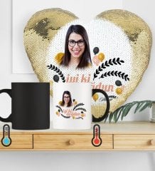 Kişiye Özel İyi ki Doğdun Sihirli Set 1 (Altın Yaldız)